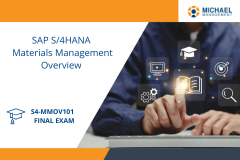 Course: S4-MMOV101 SAP S/4HANA Final Exam